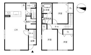 Tenatuel A棟の間取り画像