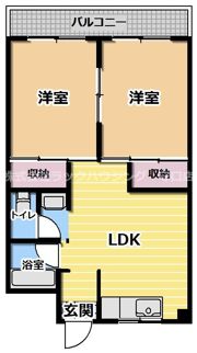 サンコーポ八雲の間取り画像