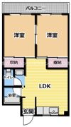 サンコーポ八雲の間取り画像