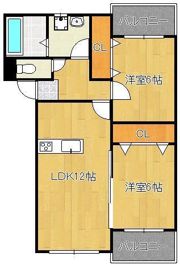 プレステージ加奈陀の間取り画像