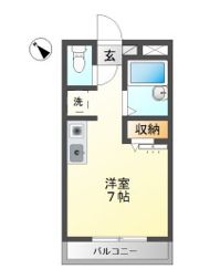 テラス天沼の間取り画像