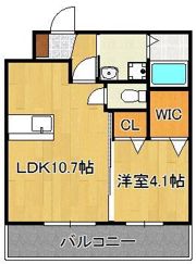 Will Style 陣原Rの間取り画像