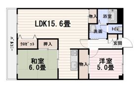 ドムール花見の間取り画像