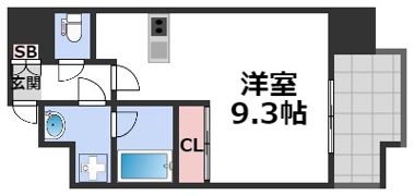 アバンティ大阪ドームシティの間取り画像