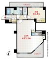 シルバープラザ恵比寿の間取り画像