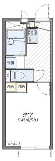 レオパレスプリマベーラの間取り画像