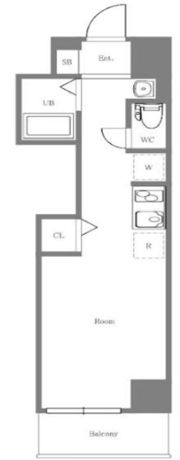 キャッスルマンション青葉台の間取り画像