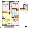 D-resena古川Ⅰの間取り画像
