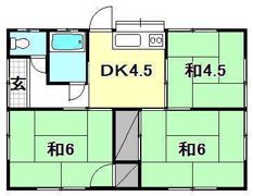 西石井 西八軒家の間取り画像