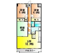 スカール中井の間取り画像