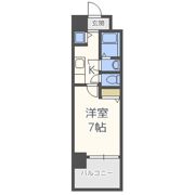 グラマシー心斎橋東の間取り画像