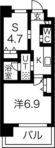 スプランディッド新大阪IIIの間取り画像