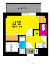 b’CASA山下町の間取り画像