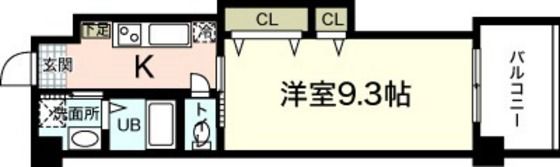 ノーブル縮景園の間取り画像