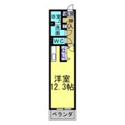 キャッスル常滑 西棟の間取り画像