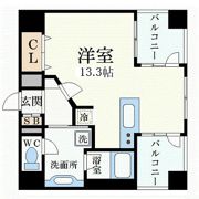 プレジール三ノ宮の間取り画像