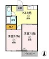 サンシャイン雄町 B棟の間取り画像