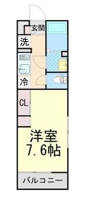 リブリ・Y.Y 響の間取り画像