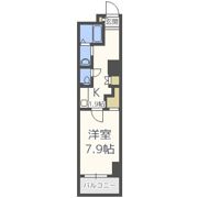 イーストヴィラ梅田の間取り画像