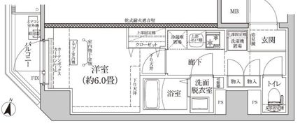アイルイムーブル横浜サウスの間取り画像
