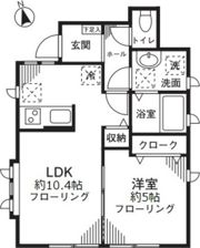 コート北沢の間取り画像
