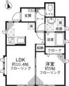 コート北沢の間取り画像