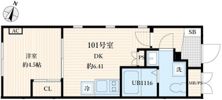 Aglaia要町の間取り画像