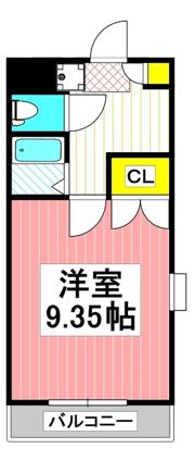 桜ビル新大江の間取り画像