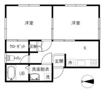 グリーンハイツの間取り画像