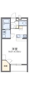 レオパレスベルコンフォートの間取り画像
