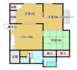 久保田貸家の間取り画像