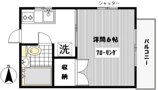 メゾンイノマタの間取り画像