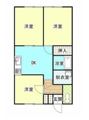 梶原コーポの間取り画像