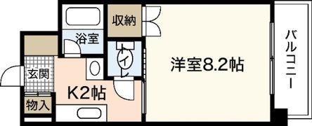 ラードクルーセの間取り画像