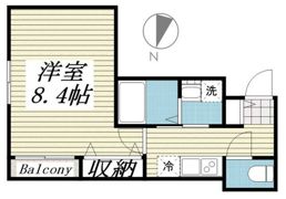ベルグランデ吉野町の間取り画像