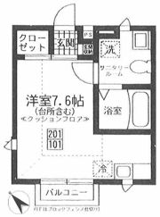 Wise荻窪の間取り画像