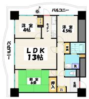 アスタ住宅の間取り画像