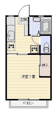 ドミール・タカノの間取り画像