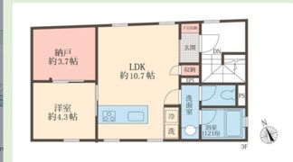 テラス松庵の間取り画像