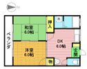 豊雄ハイツの間取り画像