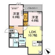D-Clairの間取り画像