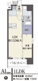 LE CEDRE 天神橋の間取り画像