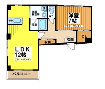 メゾンシルクロードの間取り画像