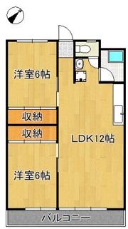 ベルガ熊谷の間取り画像