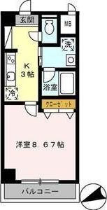 ジオステージ東山の間取り画像