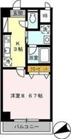 ジオステージ東山の間取り画像