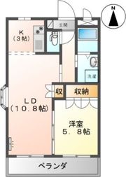 フェリスタスの間取り画像