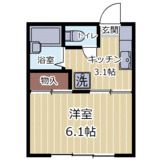 メイプル荒巻Aの間取り画像