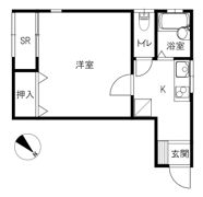 ベルハイムⅡの間取り画像