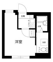リッシェル平和島の間取り画像